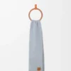Sciarpa in mohair e lana Grigio chiaro