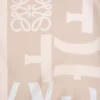 Sciarpa in seta Light Beige/Beige