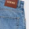 Shorts Anagram in denim Denim lavato Shorts Anagram in denim Denim lavato