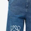 Shorts Anagram in denim Jeans Blu Shorts Anagram in denim Jeans Blu