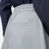 Shorts in cotone grigio chiaro