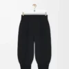 Shorts in misto viscosa elasticizzata Nero
