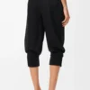 Shorts in misto viscosa elasticizzata Nero