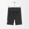 Shorts senza cuciture in jersey tecnico Nero
