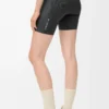 Shorts senza cuciture in jersey tecnico Nero