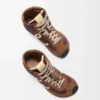 Sneaker alta Ballet Runner 2.0 in nylon e pelle di vitello Marrone/Giallo/Blu Sneaker alta Ballet Runner 2.0 in nylon e pelle di vitello Marrone/Giallo/Blu