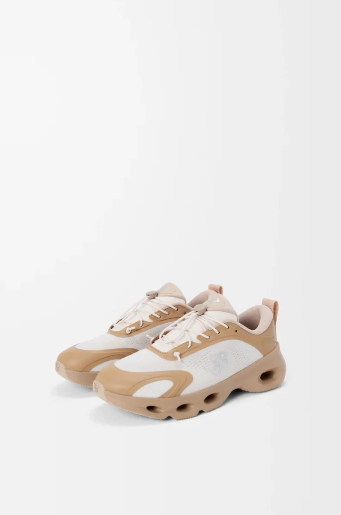 Sneaker Cloudsolo Sabbia scura/Crema