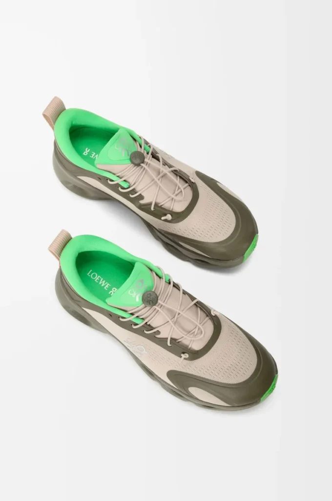 Sneaker Cloudsolo Verde kaki/Sabbia