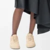 Sneaker Jambo in pelle scamosciata di vitello Latte d’avena