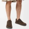 Sneaker Jambo in pelle scamosciata di vitello marrone scuro Sneaker Jambo in pelle scamosciata di vitello marrone scuro