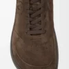 Sneaker Jambo in pelle scamosciata di vitello marrone scuro Sneaker Jambo in pelle scamosciata di vitello marrone scuro