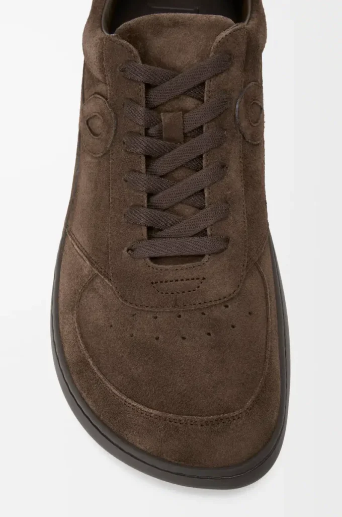 Sneaker Jambo in pelle scamosciata di vitello marrone scuro Sneaker Jambo in pelle scamosciata di vitello marrone scuro