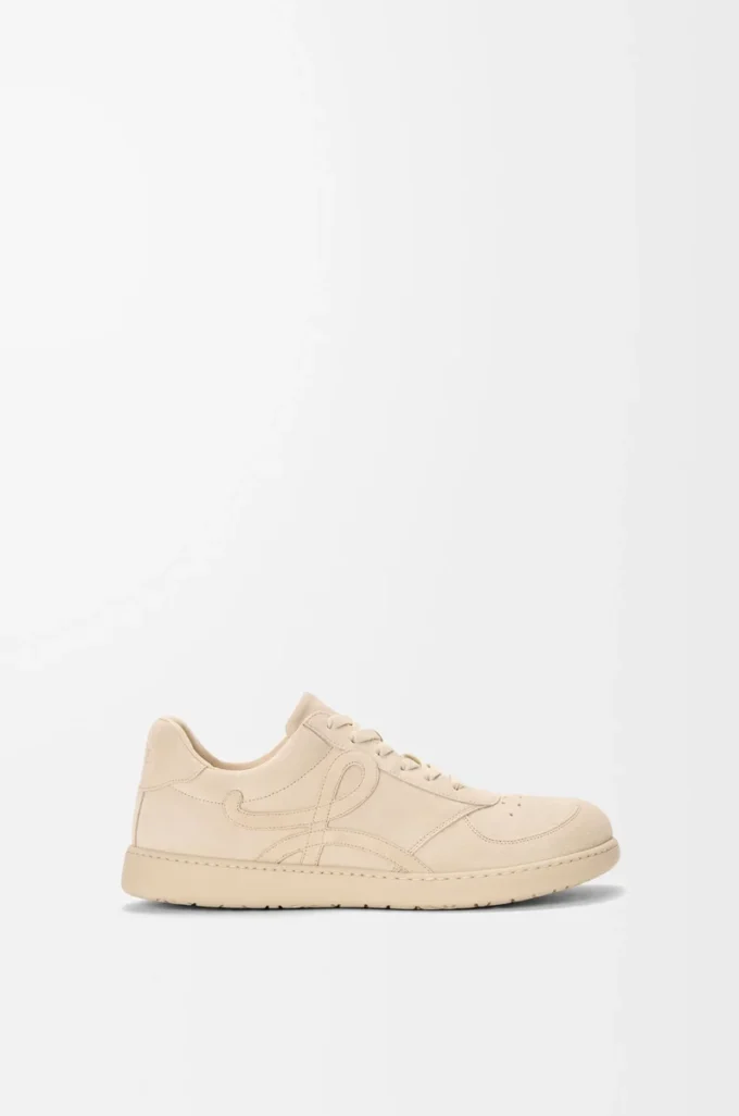 Sneaker Jambo in pelle scamosciata di vitello Oat Milk Sneaker Jambo in pelle scamosciata di vitello Oat Milk
