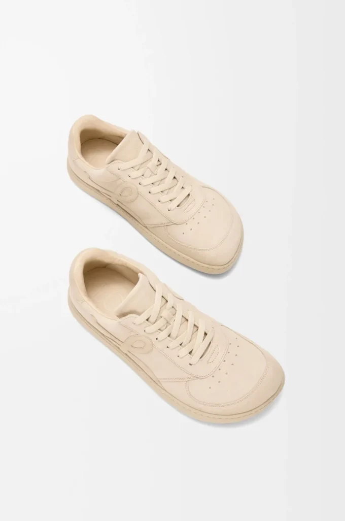 Sneaker Jambo in pelle scamosciata di vitello Oat Milk Sneaker Jambo in pelle scamosciata di vitello Oat Milk