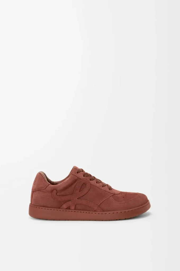 Sneaker Jambo in pelle scamosciata di vitello rosso bruciato Sneaker Jambo in pelle scamosciata di vitello rosso bruciato