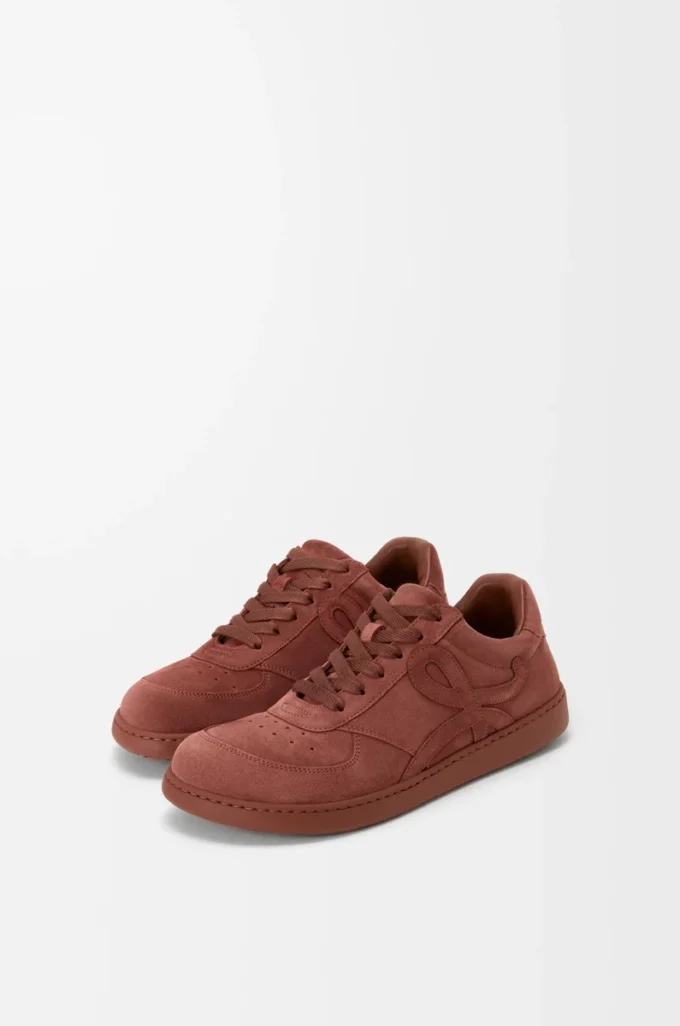 Sneaker Jambo in pelle scamosciata di vitello rosso bruciato Sneaker Jambo in pelle scamosciata di vitello rosso bruciato