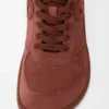 Sneaker Jambo in pelle scamosciata di vitello rosso bruciato Sneaker Jambo in pelle scamosciata di vitello rosso bruciato