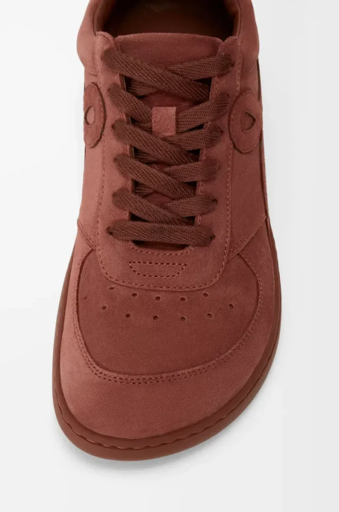 Sneaker Jambo in pelle scamosciata di vitello rosso bruciato Sneaker Jambo in pelle scamosciata di vitello rosso bruciato