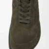 Sneaker Jambo in pelle scamosciata di vitello verde oliva Sneaker Jambo in pelle scamosciata di vitello verde oliva