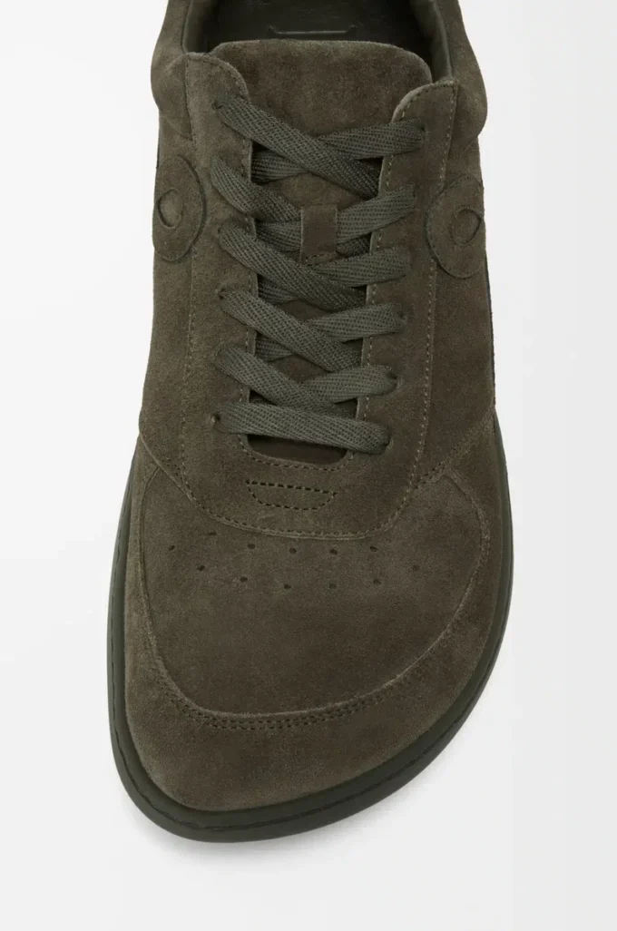 Sneaker Jambo in pelle scamosciata di vitello verde oliva Sneaker Jambo in pelle scamosciata di vitello verde oliva