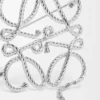 Spilla Anagram Argento