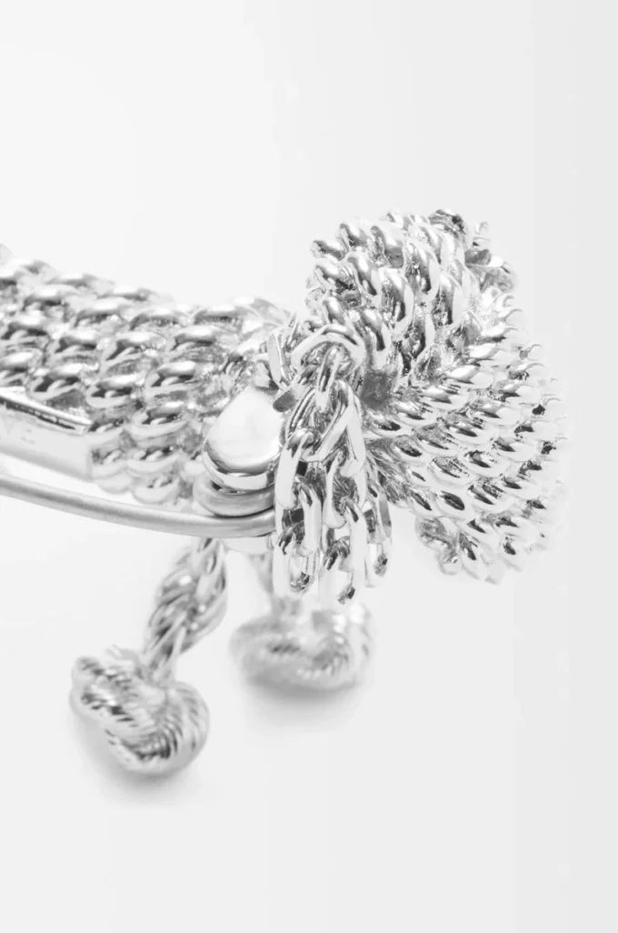 Spilla con bassotto Argento
