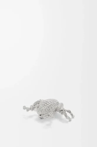 Spilla rana Argento