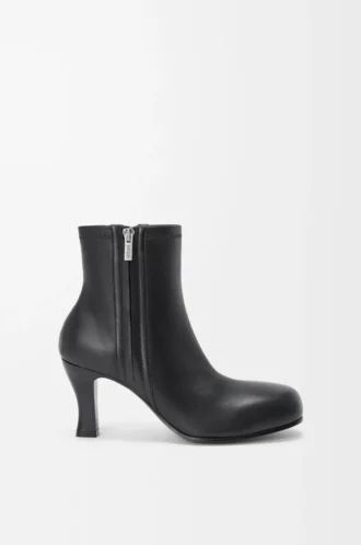 Stivaletti Bobine in pelle di agnello nappa Nero