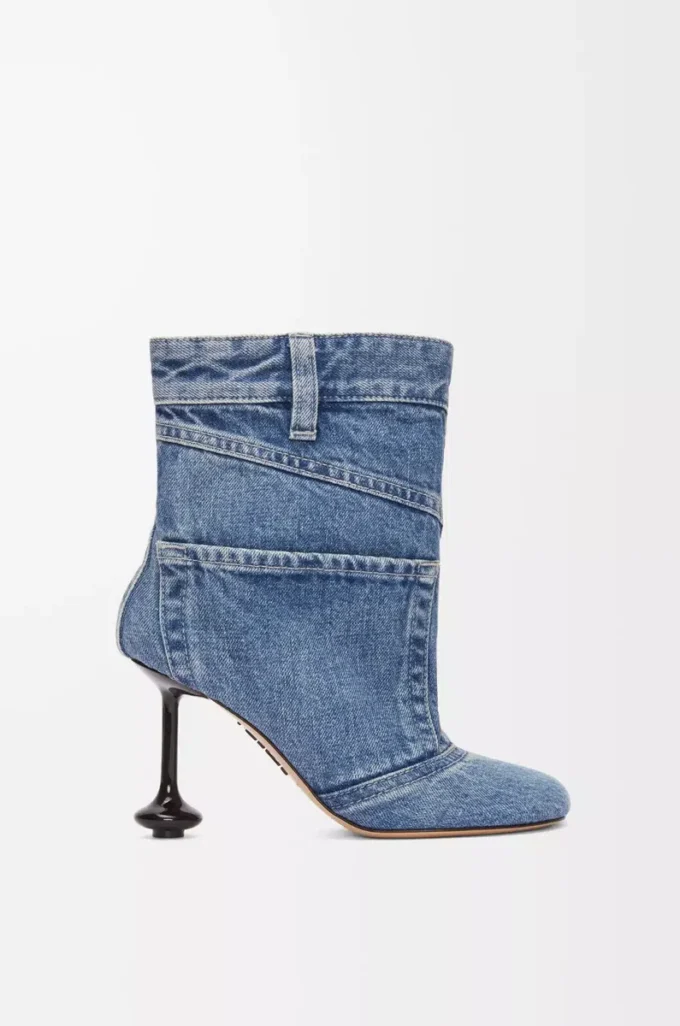 Stivaletti Toy Panta in denim lavato Denim lavato Stivaletti Toy Panta in denim lavato Denim lavato