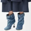 Stivaletti Toy Panta in denim lavato Denim lavato Stivaletti Toy Panta in denim lavato Denim lavato