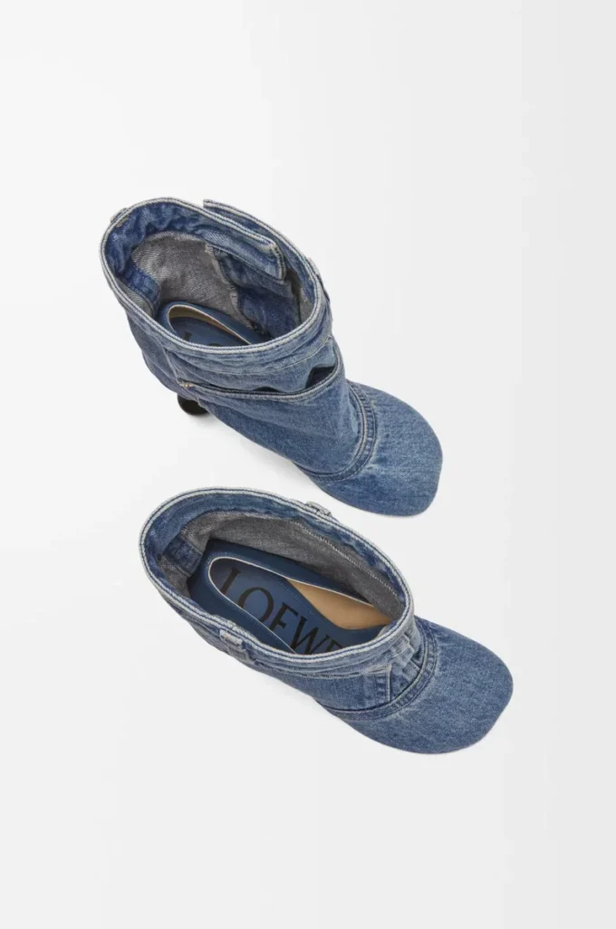 Stivaletti Toy Panta in denim lavato Denim lavato Stivaletti Toy Panta in denim lavato Denim lavato