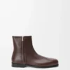 Stivaletto Bobine in pelle di vitello liscia Cacao Stivaletto Bobine in pelle di vitello liscia Cacao