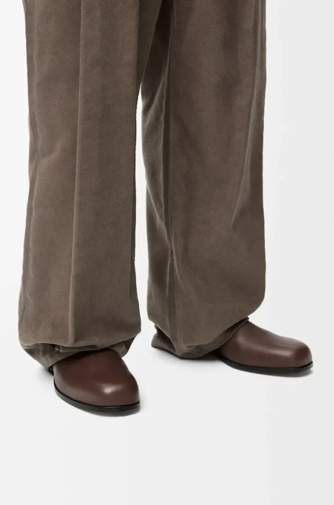 Stivaletto Bobine in pelle di vitello liscia Cacao Stivaletto Bobine in pelle di vitello liscia Cacao