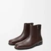 Stivaletto Bobine in pelle di vitello liscia Cacao Stivaletto Bobine in pelle di vitello liscia Cacao