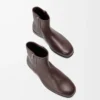 Stivaletto Bobine in pelle di vitello liscia Cacao Stivaletto Bobine in pelle di vitello liscia Cacao