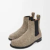 Stivaletto Chelsea Campo in pelle scamosciata spazzolata Verde kaki Stivaletto Chelsea Campo in pelle scamosciata spazzolata Verde kaki