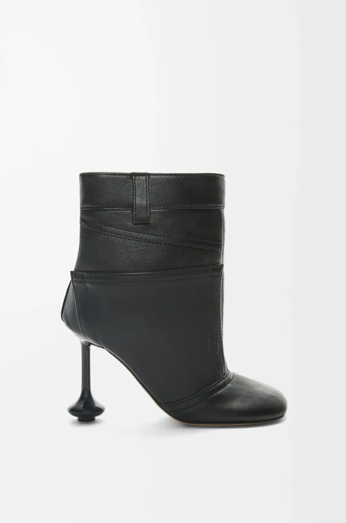 Stivaletto Toy Panta in nappa di agnello Nero Stivaletto Toy Panta in nappa di agnello Nero
