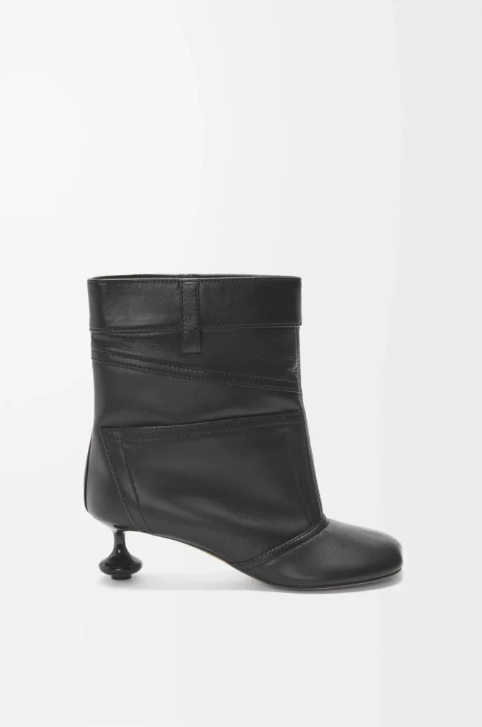 Stivaletto Toy Panta in pelle di agnello Black Stivaletto Toy Panta in pelle di agnello Black