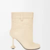 Stivaletto Toy Panta in pelle di agnello nappa Oat Milk Stivaletto Toy Panta in pelle di agnello nappa Oat Milk