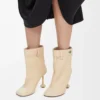 Stivaletto Toy Panta in pelle di agnello nappa Oat Milk Stivaletto Toy Panta in pelle di agnello nappa Oat Milk