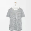 T-shirt Active in jersey tecnico Beige/Blu T-shirt Active in jersey tecnico Beige/Blu