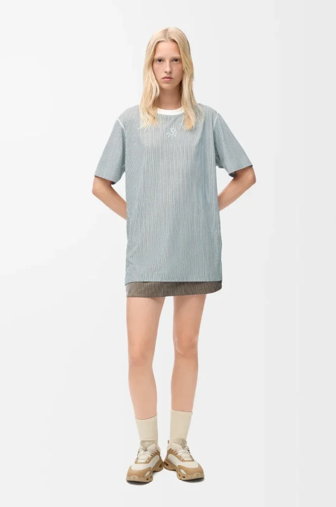 T-shirt Active in jersey tecnico Beige/Blu T-shirt Active in jersey tecnico Beige/Blu