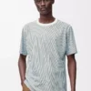 T-shirt Active in jersey tecnico Beige/Blu T-shirt Active in jersey tecnico Beige/Blu