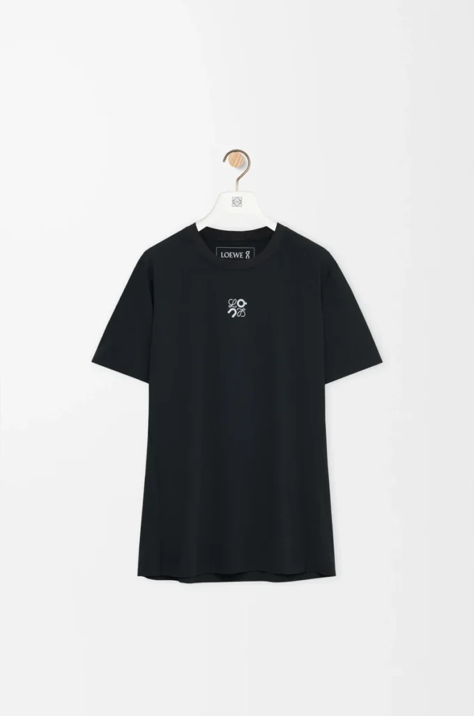 T-shirt Active in jersey tecnico Nero T-shirt Active in jersey tecnico Nero