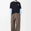 T-shirt ampia in cotone Blu navy T-shirt ampia in cotone Blu navy