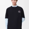 T-shirt ampia in cotone Blu navy T-shirt ampia in cotone Blu navy
