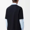 T-shirt ampia in cotone Blu navy T-shirt ampia in cotone Blu navy