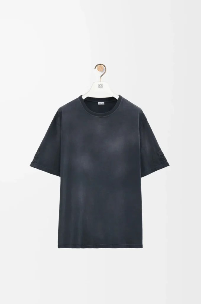 T-shirt ampia in cotone Nero T-shirt ampia in cotone Nero