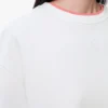T-shirt asimmetrica in misto cotone Bianco T-shirt asimmetrica in misto cotone Bianco
