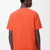 T-shirt dal taglio morbido in cotone Arancione T-shirt dal taglio morbido in cotone Arancione